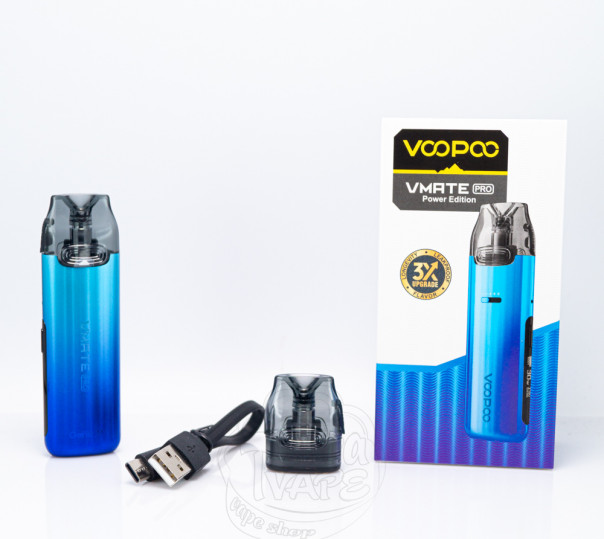 Voopoo Vmate Pro Power Edition Pod Kit 900mAh Многоразовая POD система Voopoo Vmate Pro Power Edition Pod Kit 900mAh Многоразовая POD система
