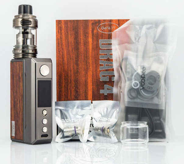 Voopoo Drag 4 Box Mod Kit з баком Uforce-L Tank Atomizer Стартовий набір