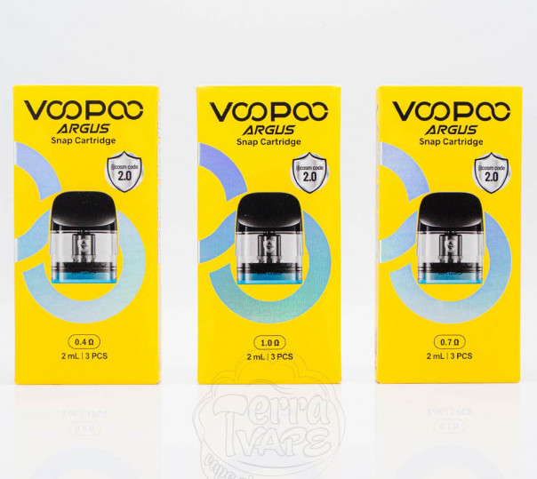 Картридж VooPoo Argus Top Fill / v2 Pod Cartridge для многоразовой POD системы VooPoo Argus Pod / P1 / G / Z / P1s / P2 / G2 / G2 Mini / G3 / Pod SE 2ml/3ml Картридж VooPoo Argus Top Fill / v2 Pod Cartridge для многоразовой POD системы VooPoo Argus Pod / P1 / G / Z / P1s / P2 / G2 / G2 Mini / G3 / Pod SE 2ml/3ml