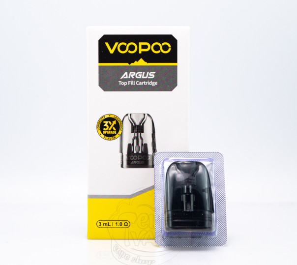 Картридж VooPoo Argus Top Fill / v2 Pod Cartridge для многоразовой POD системы VooPoo Argus Pod / P1 / G / Z / P1s / P2 / G2 / G2 Mini / G3 / Pod SE 2ml/3ml Картридж VooPoo Argus Top Fill / v2 Pod Cartridge для многоразовой POD системы VooPoo Argus Pod / P1 / G / Z / P1s / P2 / G2 / G2 Mini / G3 / Pod SE 2ml/3ml