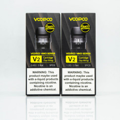 Картридж VooPoo Vinci V2 Pod Cartridge для Vinci Pod Kit / Drag Nano 2 / Vinci Q Kit / Vinci Pod SE / SE 2  Kit 2ml
