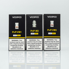 Випаровувач VooPoo PnP Coil для Drag E60/H40/H80S/S/X, Argus Pro/X/GT/Air/Mod, Vinci 2/3/X/X2/Air, Uforce-L Tank та ін.