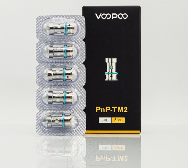 Испаритель VooPoo PnP Coil TM2 0.8 Ом для Drag E60/H40/H80S/S/X, Argus Pro/X/GT/Mod, Vinci 2/3/X/X2/Air, Uforce-L Tank и др