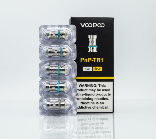 Испаритель VooPoo PnP Coil TR1 1.2 Ом для Drag E60/H40/H80S/S/X, Argus Pro/X/GT/Mod, Vinci 2/3/X/X2/Air, Uforce-L Tank и др