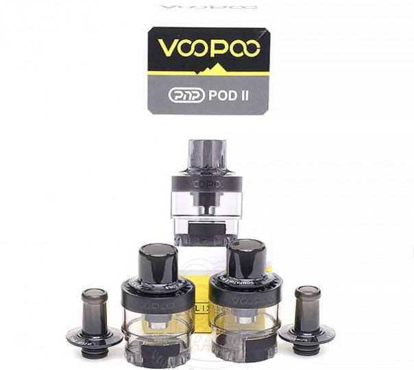 Пустой картридж VooPoo Empty PnP Pod II (2) Cartridge 5ml для Drag H80S / E60 / H40