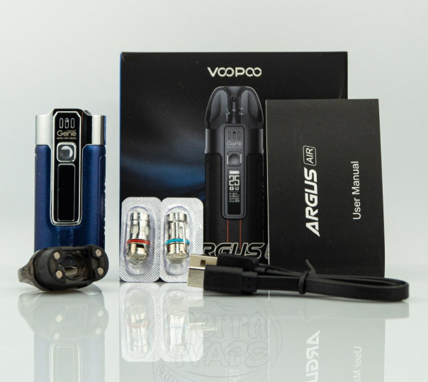 VooPoo Argus Air Pod Kit 25W 900mAh Багаторазова POD система VooPoo Argus Air Pod Kit 25W 900mAh Багаторазова POD система