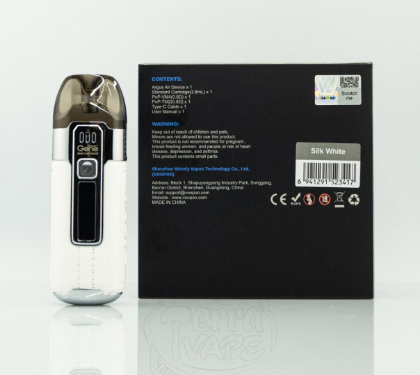 VooPoo Argus Air Pod Kit 25W 900mAh Багаторазова POD система VooPoo Argus Air Pod Kit 25W 900mAh Багаторазова POD система