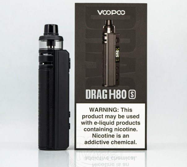 VooPoo Drag H80S Mod Kit PnP Pod 2 Black Електронна сигарета POD MOD