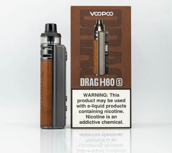 VooPoo Drag H80S Mod Kit PnP Pod 2 Brown Электронная сигарета POD MOD