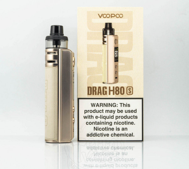VooPoo Drag H80S Mod Kit PnP Pod 2 Golden Электронная сигарета POD MOD