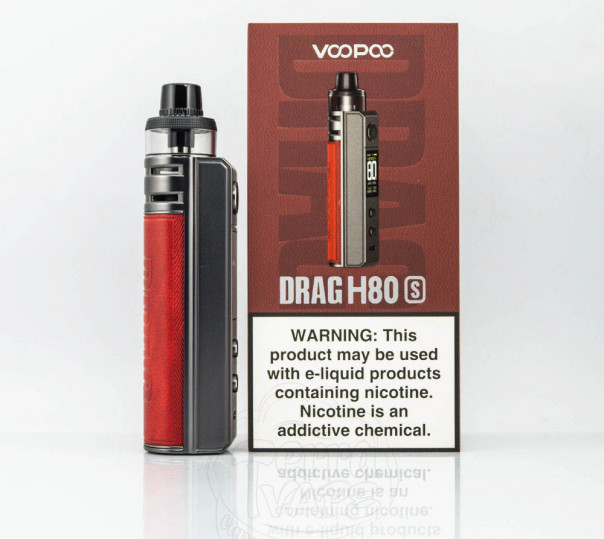 VooPoo Drag H80S Mod Kit PnP Pod 2 Red Електронна сигарета POD MOD