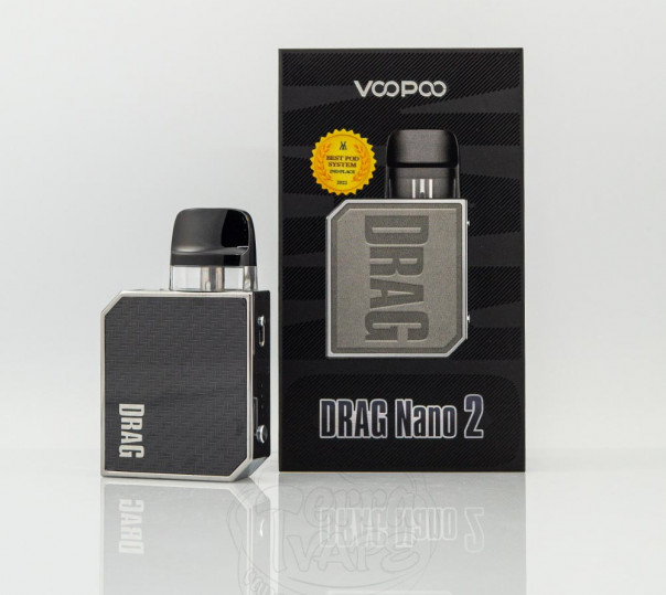 VooPoo Drag Nano 2 Pod Kit 800mAh Багаторазова POD система VooPoo Drag Nano 2 Pod Kit 800mAh Багаторазова POD система