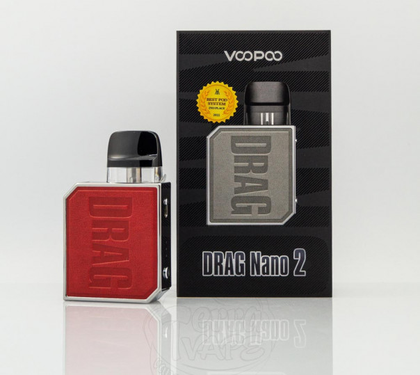 VooPoo Drag Nano 2 Pod Kit 800mAh Багаторазова POD система VooPoo Drag Nano 2 Pod Kit 800mAh Багаторазова POD система