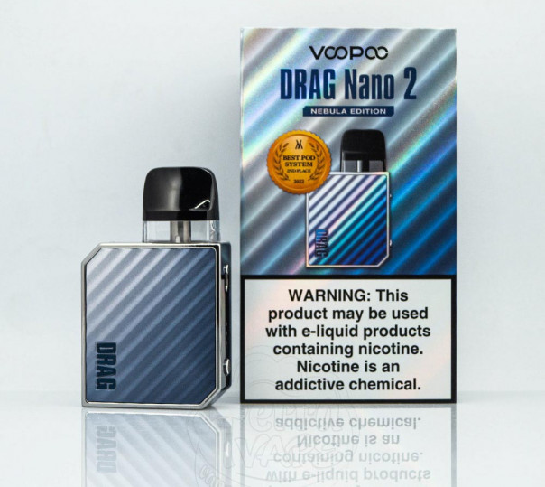 VooPoo Drag Nano 2 Pod Kit 800mAh Багаторазова POD система VooPoo Drag Nano 2 Pod Kit 800mAh Багаторазова POD система