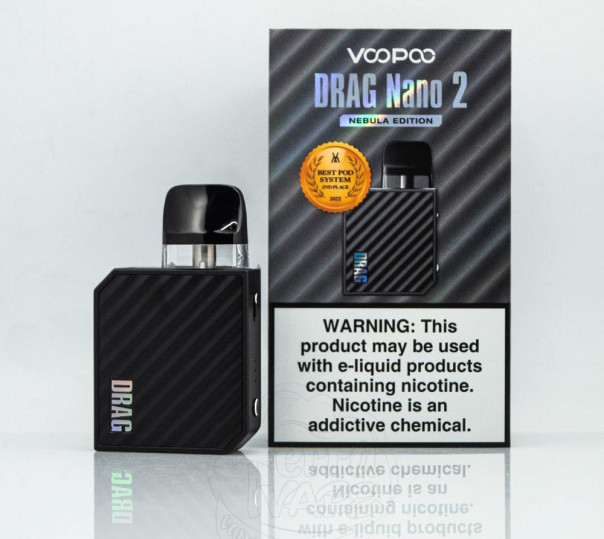 VooPoo Drag Nano 2 Pod Kit 800mAh Багаторазова POD система VooPoo Drag Nano 2 Pod Kit 800mAh Багаторазова POD система