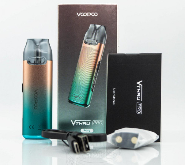 VooPoo V.Thru Pro Pod Kit 900mAh Багаторазова POD система VooPoo V.Thru Pro Pod Kit 900mAh Багаторазова POD система