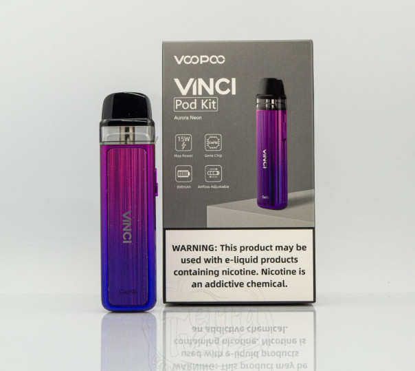 VooPoo Vinci Pod Kit 800mAh Багаторазова POD система VooPoo Vinci Pod Kit 800mAh Багаторазова POD система