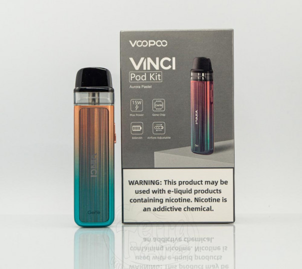 VooPoo Vinci Pod Kit 800mAh Багаторазова POD система VooPoo Vinci Pod Kit 800mAh Багаторазова POD система