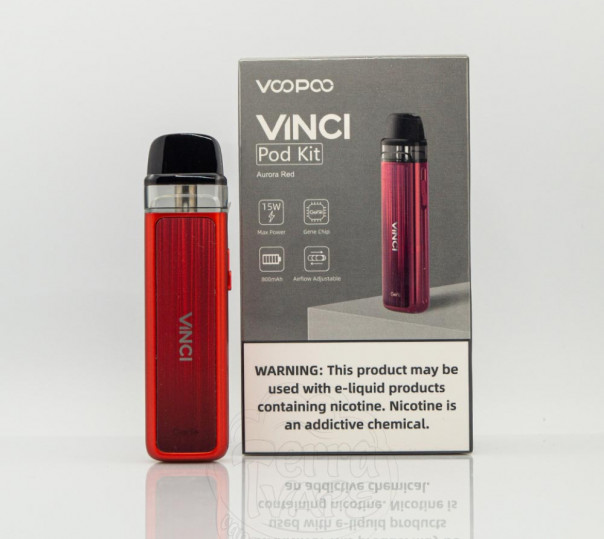 VooPoo Vinci Pod Kit 800mAh Багаторазова POD система VooPoo Vinci Pod Kit 800mAh Багаторазова POD система