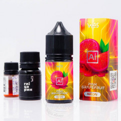 WES AI Neon Salt Pink Grapefruit 30ml 50mg