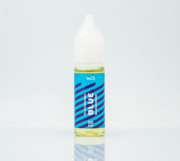 Рідина WES Energy Salt #3 Blue 15ml 50mg на сольовому нікотині зі смаком ягід