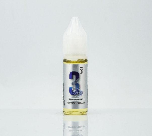 Рідина WES Silver Salt #3 Bramble 15ml 25mg на сольовому нікотині зі смаком ягід