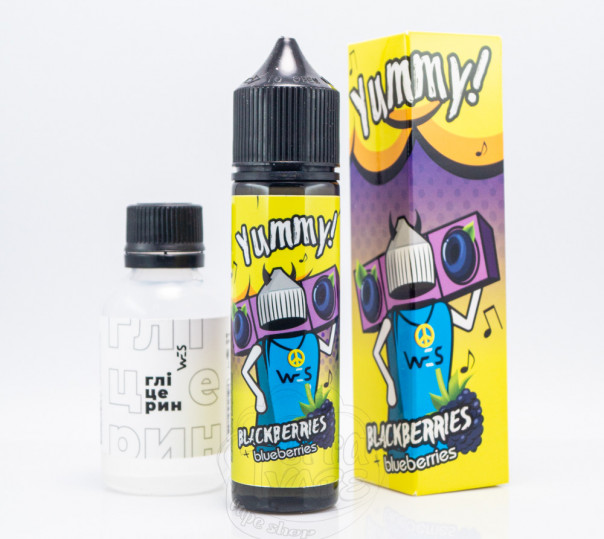 Рідина WES Split Organic #4 Yummy 60ml 0mg зі смаком ягід (набір компонентів)