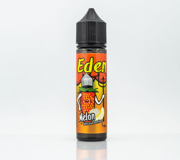 Жидкость WES Split Organic #1 Eden 60ml 1mg на органическом никотине со вкусом клубники и дыни