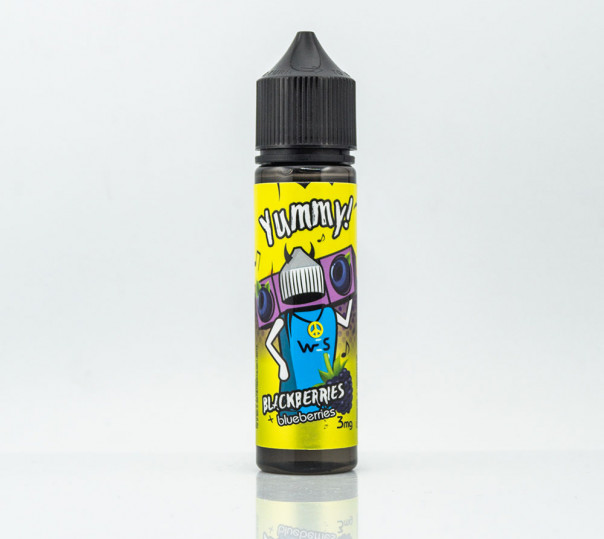 Рідина WES Split Organic #4 Yummy 60ml 3mg на органічному нікотині зі смаком ягід