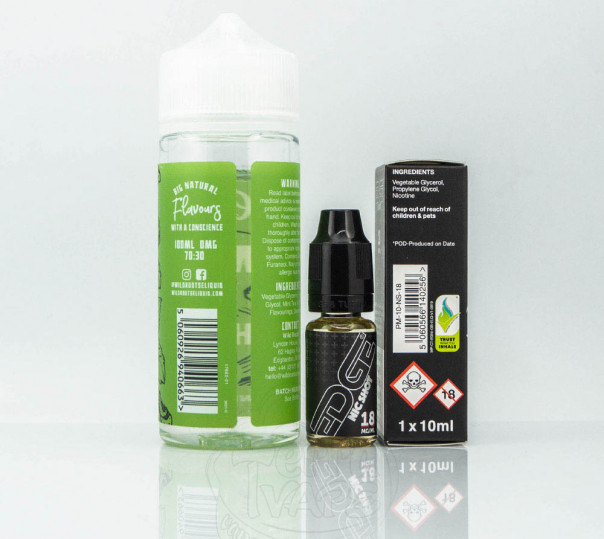 Рідина Wild Roots Organic Mint Tea, Rhubarb 110ml 1.5mg на органічному нікотині Рідина Wild Roots Organic Mint Tea, Rhubarb 110ml 1.5mg на органічному нікотині