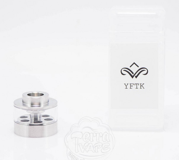 Сменный бак YFTK Flash e-Vapor V4.5S+ RTA 2ml kit для обслуживаемого атомайзера YFTK Flash-e-Vapor v4.5S+ MTL RTA Сменный бак YFTK Flash e-Vapor V4.5S+ RTA 2ml kit для обслуживаемого атомайзера YFTK Flash-e-Vapor v4.5S+ MTL RTA