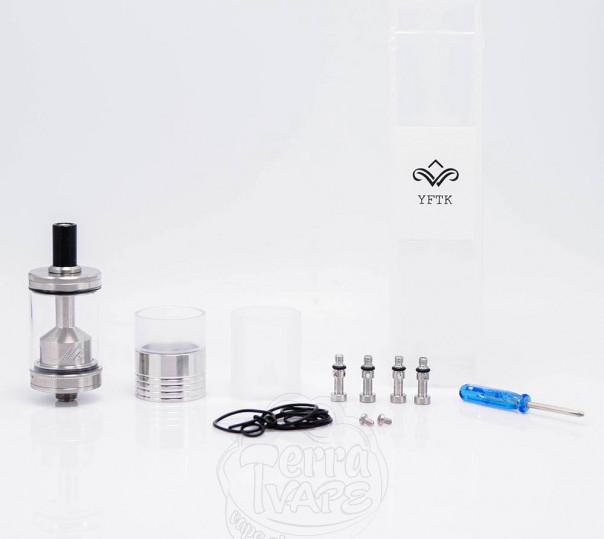 YFTK NETSU MTL RTA Black Обслуговуваний бак
