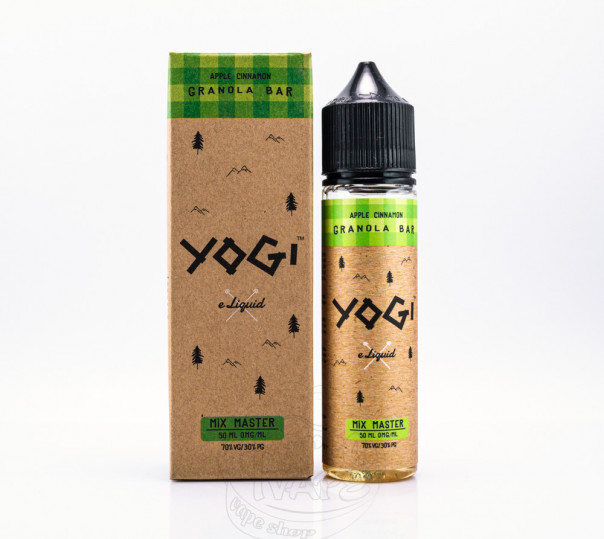 Рідина Yogi Organic Apple Cinnamon Granola Bar 50ml 0mg без нікотину