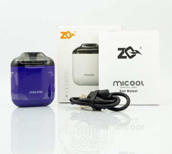 ZQ Micool Pod Kit 500mAh Багаторазова POD система ZQ Micool Pod Kit 500mAh Багаторазова POD система