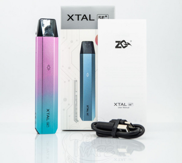 ZQ XTAL SE+ (PLUS) Pod System Kit Teal Багаторазова POD система ZQ XTAL SE+ (PLUS) Pod System Kit Teal Багаторазова POD система