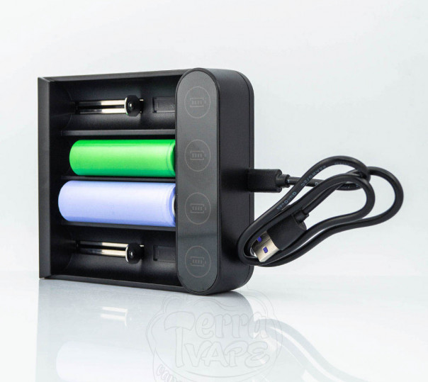 Efest SLIM K4 Type C USB Charger Зарядное устройство Efest SLIM K4 Type C USB Charger Зарядное устройство