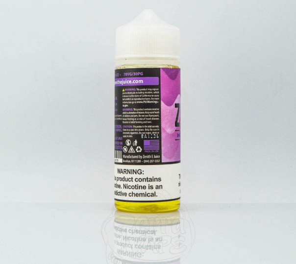 Жидкость Zenith Organic Gemini 120ml 3mg на органическом никотине со вкусом ягод