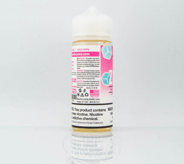 Рідина Zenith Organic Orion Ice 120ml 3mg на органічному нікотині зі смаком малинового лимонаду з льодом Рідина Zenith Organic Orion Ice 120ml 3mg на органічному нікотині зі смаком малинового лимонаду з льодом