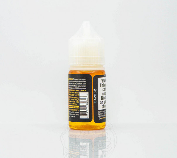 Рідина Zenith Salt Cassiopeia 30ml 25mg на сольовому нікотині зі смаком манго і персика Рідина Zenith Salt Cassiopeia 30ml 25mg на сольовому нікотині зі смаком манго і персика