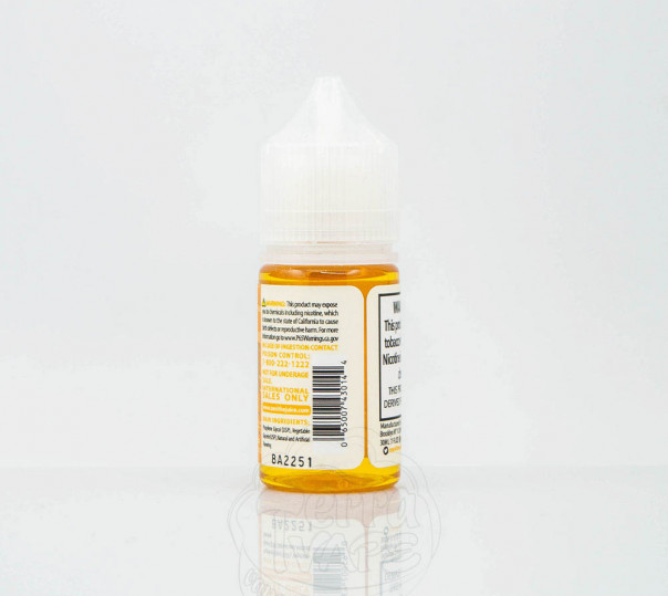 Рідина Zenith Salt Scorpius 30ml 25mg на сольовому нікотині зі смаком пластівців з корицею Рідина Zenith Salt Scorpius 30ml 25mg на сольовому нікотині зі смаком пластівців з корицею