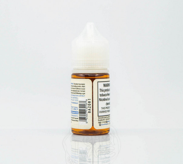 Рідина Zenith Salt Taurus 30ml 25mg на сольовому нікотині зі смаком шоколадного печива Рідина Zenith Salt Taurus 30ml 25mg на сольовому нікотині зі смаком шоколадного печива
