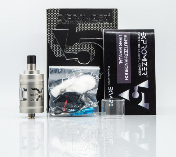 eXvape EXpromizer V5 MTL RTA Обслуговуваний бак eXvape EXpromizer V5 MTL RTA Обслуговуваний бак