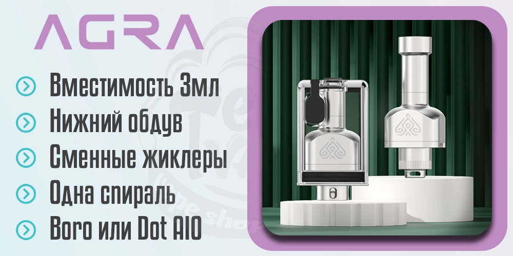 Основные характеристики Ambition Mods AGRA RBA Kit